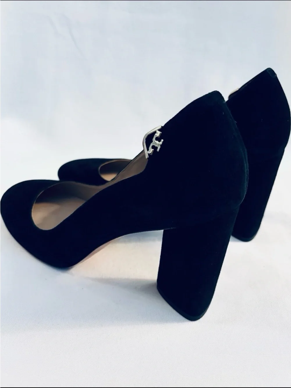 TORY BURCH ELIZABETH Block Heel Pumps